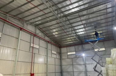 Thi Công PCCC Nhà Xưởng KCN Xuyên Á-TÂY NINH