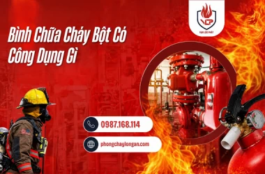 Bình Chữa Cháy Bột Có Công Dụng Gì