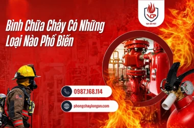 Bình Chữa Cháy Có Những Loại Nào Phổ Biến