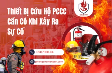 Thiết Bị Cứu Hộ PCCC Cần Có Khi Xảy Ra Sự Cố