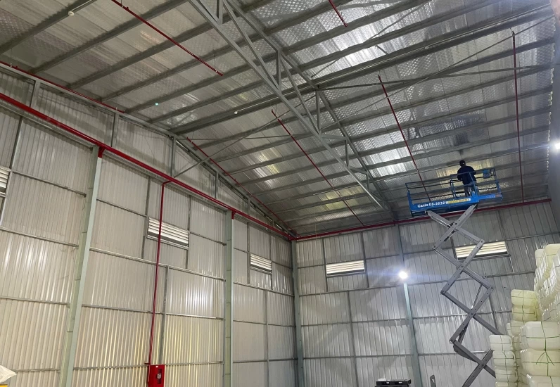 Thi Công PCCC Nhà Xưởng KCN Xuyên Á-TÂY NINH