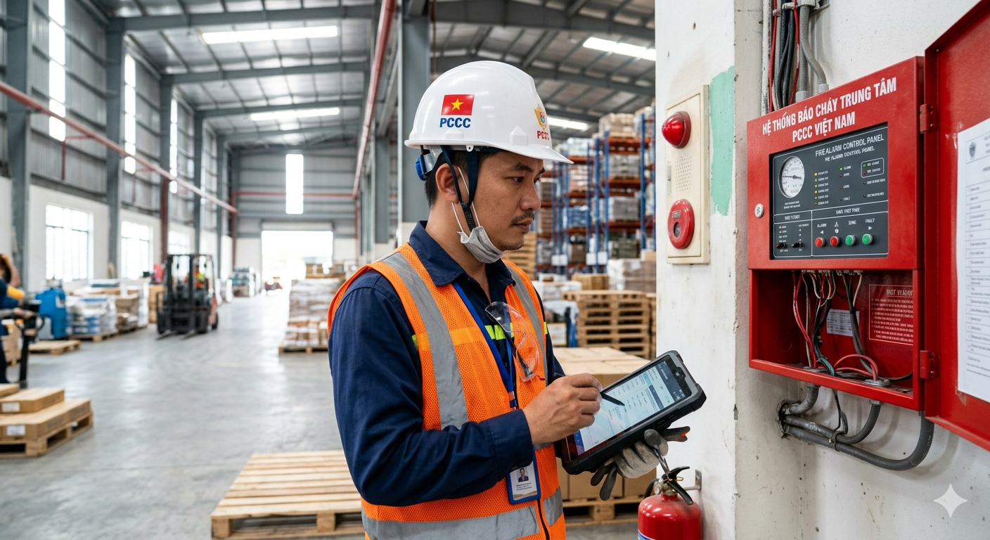 Bảo Trì Hệ Thống PCCC Nhà Máy cần kiểm tra những hạng mục nào?