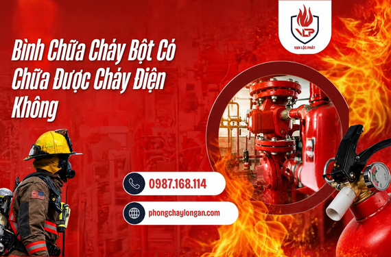 Bình Chữa Cháy Bột Có Chữa Được Cháy Điện Không