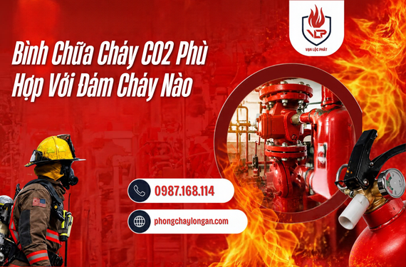 Bình Chữa Cháy CO2 Phù Hợp Với Đám Cháy Nào