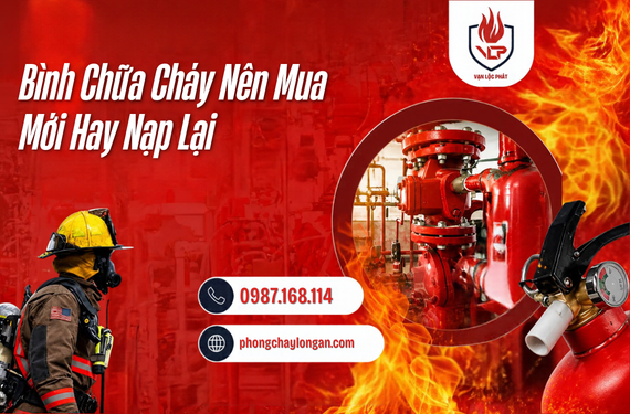 Bình Chữa Cháy Nên Mua Mới Hay Nạp Lại
