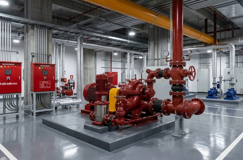 Bố Trí Bình Chữa Cháy Trong Nhà Xưởng Như Thế Nào?