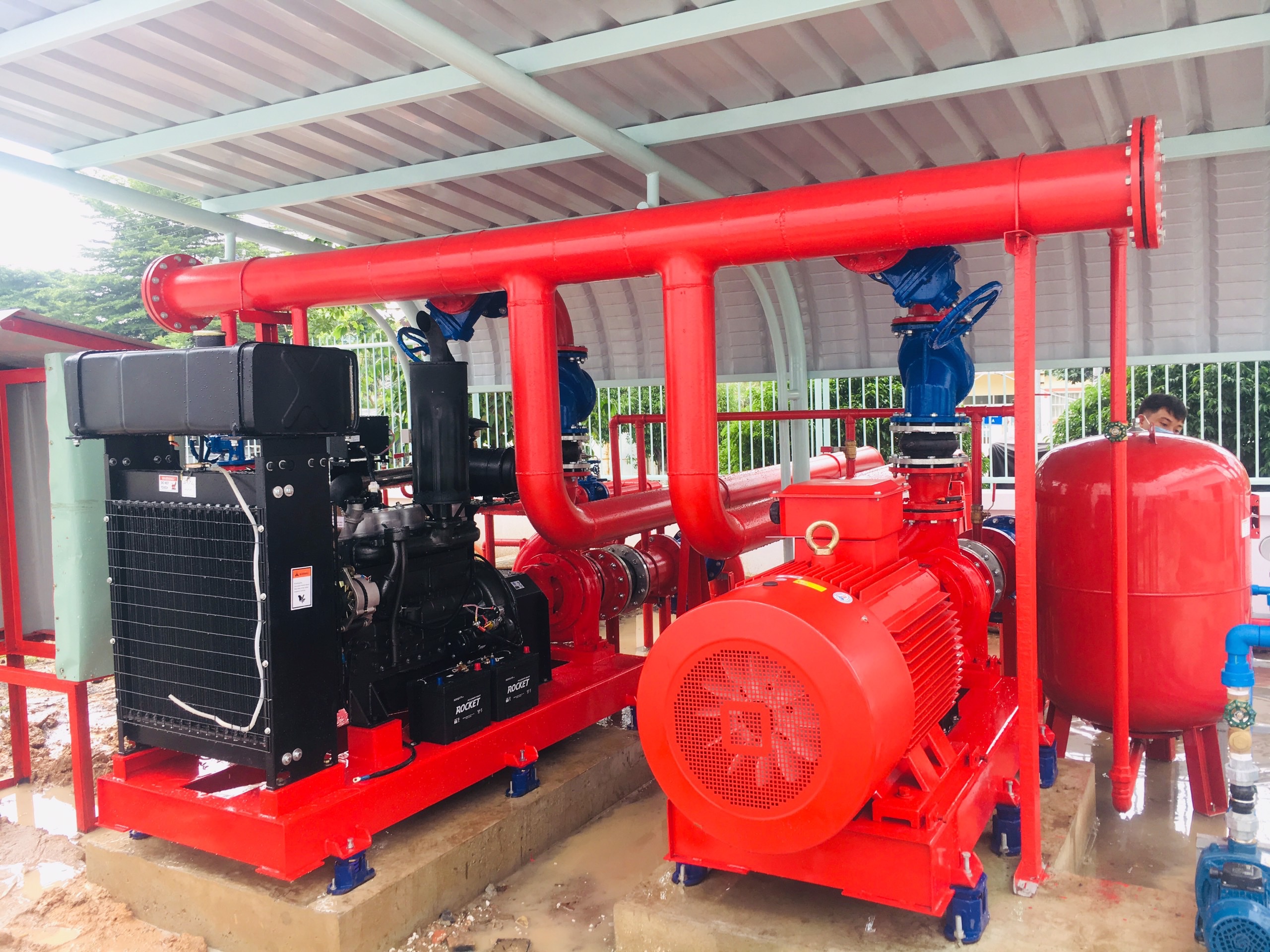 Kiểm Tra Máy Bơm Chữa Cháy Trước Khi Đưa Vào Vận Hành