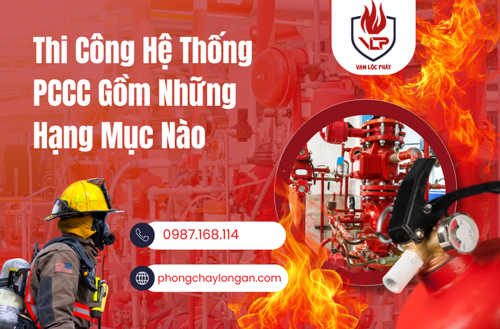 Thi Công Hệ Thống PCCC Gồm Những Hạng Mục Nào?