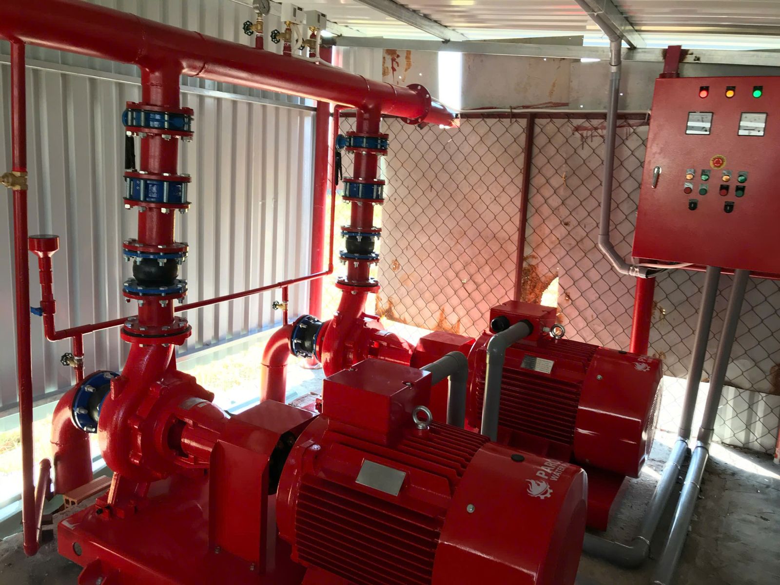 Thi công PCCC tại Mỹ Hạnh Long An
