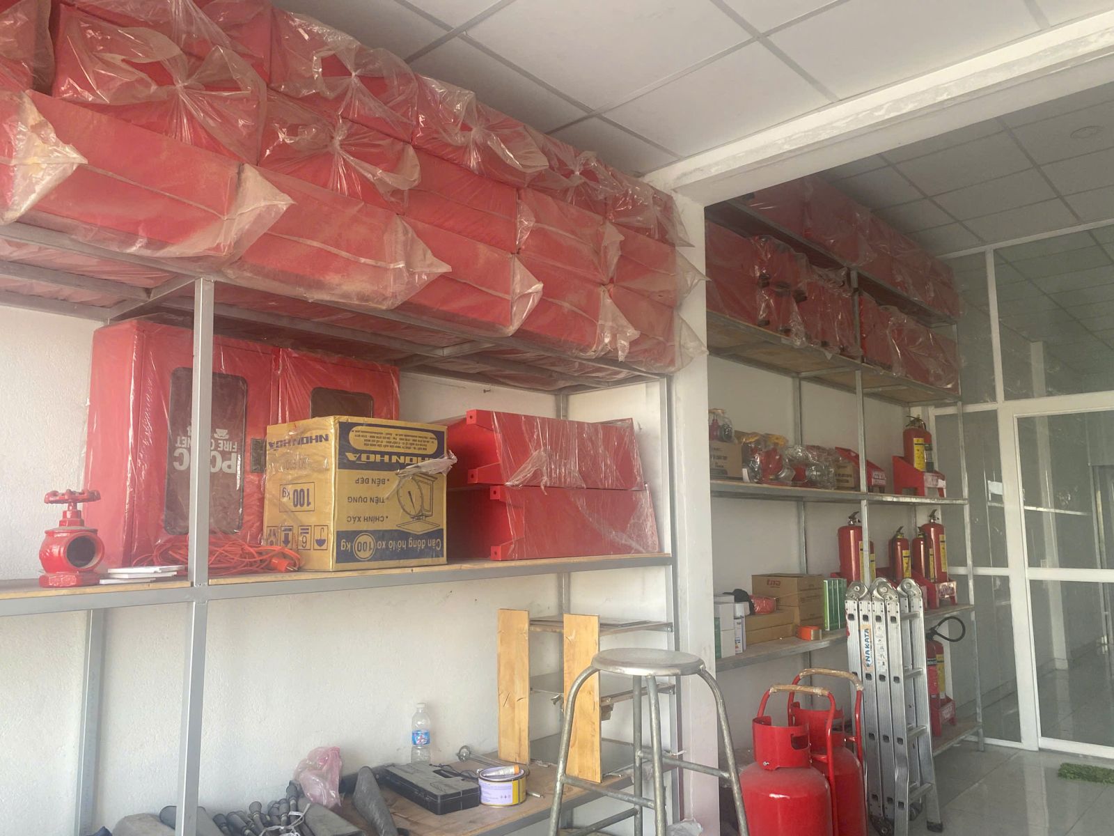 Quy trình nạp bình chữa cháy