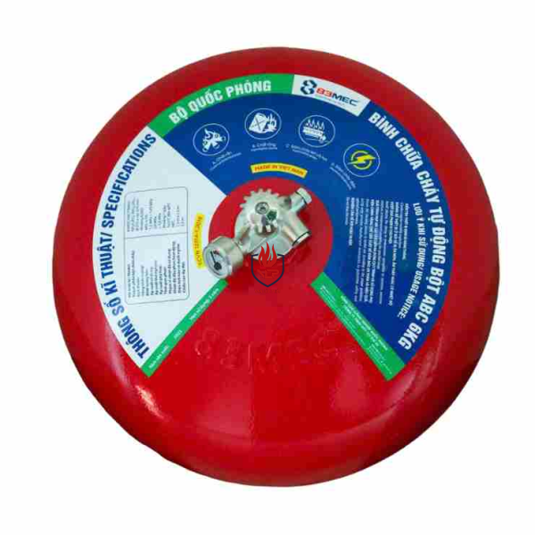 Bình chữa cháy tự động dạng bột 6kg