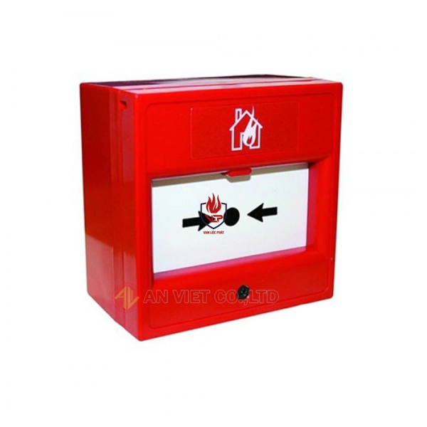 Nút nhấn khẩn vuông QA0817 (không có nắp bảo vệ)