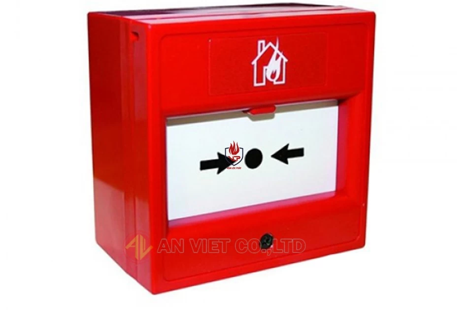 Nút nhấn khẩn vuông QA0817 (không có nắp bảo vệ)